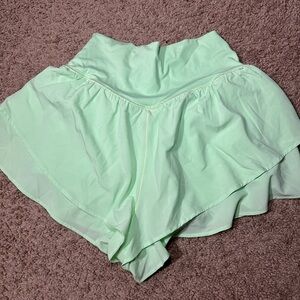 Aerie Mint Green Athletic Shorts